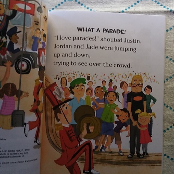 Here Comes Parade Level Reader Children's Picture Book Daycare Preschool Home - Picture 4 of 5